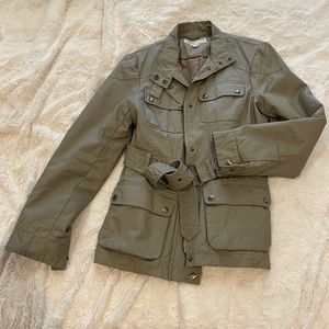 Michael Kors Moto Belted Jacket